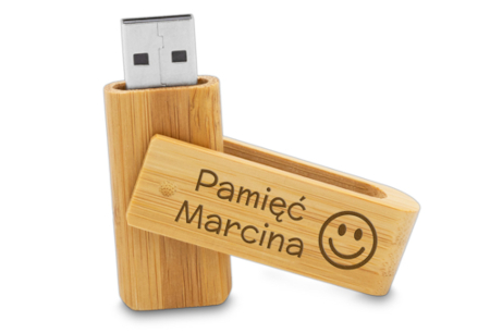 Pendrive USB drewno 16Gb + pudełko GRAWER PREZENT