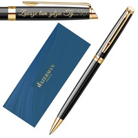 Długopis Waterman Hemisphere GT czarny z GRAWEREM